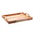 BANDEJA DE MADEIRA TECA 45CM 33CM X 6CM - WOLFF CRAFT - Imagem 2