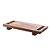 BANDEJA DE MADEIRA TECA 40CM X 17CM X 4CM - WOLFF CRAFT - Imagem 3