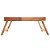 BANDEJA DE MADEIRA PARA SERVIR CAFÉ COM SISAL TECA 50CM X 31CM X 23CM - WOLFF CRAFT - Imagem 3