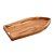 BANDEJA DE MADEIRA EM FORMATO DE BARCO TECA 30CM X 15CM X 2CM - WOLFF CRAFT - Imagem 1