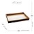 BANDEJA DE MADEIRA COQUINHO COM SISAL NATURAL 45CM X 30CM X 4CM - WOODART - Imagem 2