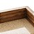 BANDEJA DE MADEIRA COQUINHO COM SISAL NATURAL 45CM X 30CM X 4CM - WOODART - Imagem 5