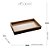 BANDEJA DE MADEIRA COQUINHO COM SISAL NATURAL 37CM X 23CM X 4,5CM - WOODART - Imagem 2