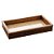 BANDEJA DE MADEIRA COQUINHO COM SISAL NATURAL 30CM X 17CM X 4CM - WOODART - Imagem 1