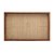 BANDEJA DE MADEIRA COM SISAL TRANÇADO NATURAL 37,5CM X 23,5CM X 4CM - WOODART - Imagem 4