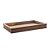 BANDEJA DE MADEIRA COM SISAL TRANÇADO NATURAL 37,5CM X 23,5CM X 4CM - WOODART - Imagem 2
