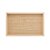 BANDEJA DE MADEIRA COM SISAL TRANÇADO BEGE 30CM X 17CM X 4CM - WOODART - Imagem 4
