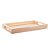 BANDEJA DE MADEIRA COM SISAL PINUS 38CM X 24CM X 4CM - WOODART - Imagem 2