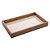 BANDEJA DE MADEIRA COM SISAL E BAMBU NATURAL 45CM X 30CM X 4CM - WOODART - Imagem 1