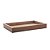 BANDEJA DE MADEIRA COM SISAL E BAMBU NATURAL 37,5CM X 23,5CM X 4CM - WOODART - Imagem 2