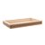 BANDEJA DE MADEIRA COM SISAL E BAMBU BEGE 37,5CM X 23,5CM X 4CM - WOODART - Imagem 2