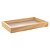 BANDEJA DE MADEIRA COM FUNDO LAQUEADO PINUS CINZA 38 CM X 24 CM X 4,5CM - WOODART - Imagem 2