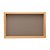 BANDEJA DE MADEIRA COM FUNDO LAQUEADO PINUS CINZA 38 CM X 24 CM X 4,5CM - WOODART - Imagem 4