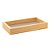 BANDEJA DE MADEIRA COM FUNDO LAQUEADO PINUS CINZA 30 CM X 17 CM X 4,5CM - WOODART - Imagem 2