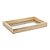 BANDEJA DE MADEIRA COM FUNDO DE VIDRO PINUS 38CM X 24CM X 4,5CM - WOODART - Imagem 2