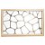 BANDEJA DE MADEIRA COM FUNDO DE VIDRO MAHAL PINUS 47CM X 32CM X 4,5CM - WOODART - Imagem 4