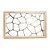BANDEJA DE MADEIRA COM FUNDO DE VIDRO MAHAL PINUS 38CM X 24CM X 4,5CM - WOODART - Imagem 4