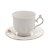 CONJUNTO 4 XÍCARAS DE CHÁ DE PORCELANA FLOWER 200ML - WOLFF - Imagem 3