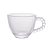 CONJUNTO 4 XÍCARAS DE CAFÉ DE CRISTAL SEM PIRES PEARL 80ML - WOLFF - Imagem 3