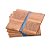 CONJUNTO 4 PORTA COPOS DE MADEIRA CEREJEIRA COM RESINA HORIZONTAL 11CM X 11CM X 2,5CM - WOLFF CRAFT - Imagem 3