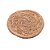 CONJUNTO 4 PORTA COPOS DE FIBRA NATURAL 10CM - WOLFF - Imagem 2