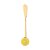 CONJUNTO 4 ESPÁTULAS DE AÇO INOX FRUIT DOURADO - WOLFF - Imagem 2
