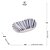 CONJUNTO 4 DESCANSOS PARA HASHI DE PORCELANA KOJI 5CM X 3CM - WOLFF - Imagem 2