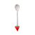 CONJUNTO 4 COLHERES DE CHÁ DE AÇO INOX FRUIT PRATA - WOLFF - Imagem 4