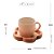 CONJUNTO 4 CANECAS COM PIRES DE MADEIRA SALMON LIPTUS 115ML - WOODART - Imagem 2