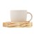 CONJUNTO 4 CANECAS COM PIRES DE MADEIRA PINUS MARFIM 115ML - WOODART - Imagem 3