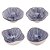CONJUNTO 4 BOWLS MIXED DE PORCELANA KOJI 10,5CM - WOLFF - Imagem 1