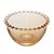 CONJUNTO 4 BOWLS DE CRISTAL DAISY ÂMBAR 14CM X 8CM - WOLFF - Imagem 2