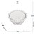CONJUNTO 4 BOWLS DE CRISTAL DAISY 14CM X 8CM - WOLFF - Imagem 2