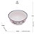 CONJUNTO 4 BOWLS DE CERÂMICA VINTAGE FLORES 11,5CM X 6 CM - WOLFF - Imagem 2