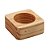 CONJUNTO 4 ANÉIS QUADRADOS PARA GUARDANAPOS DE MADEIRA PINUS - WOODART - Imagem 5