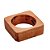 CONJUNTO 4 ANÉIS QUADRADOS PARA GUARDANAPOS DE MADEIRA LIPTUS 5,5CM X 2CM - WOODART - Imagem 4