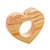 CONJUNTO 4 ANÉIS PARA GUARDANAPOS DE MADEIRA PINUS CORAÇÃO 9CM X 2CM X 8CM - WOODART - Imagem 2