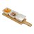CONJUNTO 3 PETISQUEIRAS COM BANDEJA DE BAMBU BRANCO 31CM X 9CM X 5CM - WOLFF - Imagem 4