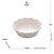 CONJUNTO 3 BOWLS DE PORCELANA PÉLATA BRANCO MATT 14,5CM X 5CM - WOLFF - Imagem 2