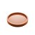 CONJUNTO 3 BANDEJAS DE MADEIRA LAQUEADO COM VIDRO TERRACOTA - WOODART - Imagem 4