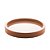 CONJUNTO 3 BANDEJAS DE MADEIRA LAQUEADO COM VIDRO TERRACOTA - WOODART - Imagem 3