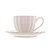 CONJUNTO 2 XÍCARAS DE CAFÉ DE PORCELANA COM PIRESPÉTALA BRANCO MATT 90ML - WOLFF - Imagem 2