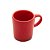 CONJUNTO 2 XÍCARAS DE CAFÉ DE CERÂMICA RETRÔ VERMELHA 100ML - WOLFF - Imagem 3