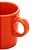 CONJUNTO 2 XÍCARAS DE CAFÉ DE CERÂMICA RETRÔ LARANJA 100ML - WOLFF - Imagem 5