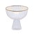 CONJUNTO 2 TAÇAS DE SOBREMESA DE CRISTAL COM FIO DE OURO LINES 200ML - WOLFF - Imagem 1