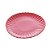CONJUNTO 2 PRATOS RASOS DE PORCELANA PÉTALA VERMELHO MATT 25 CM - WOLFF - Imagem 4