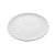 CONJUNTO 2 PRATOS RASOS DE PORCELANA PÉTALA BRANCO MATT 25 CM - WOLFF - Imagem 5
