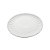 CONJUNTO 2 PRATOS PARA SOBREMESA DE PORCELANA PÉTALA BRANCO MATT 20CM - WOLFF - Imagem 5