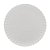 CONJUNTO 2 PRATOS PARA SOBREMESA DE PORCELANA PÉTALA BRANCO MATT 20CM - WOLFF - Imagem 3