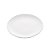 CONJUNTO 2 PRATOS PARA SOBREMESA DE PORCELANA PÉTALA BRANCO MATT 20CM - WOLFF - Imagem 1